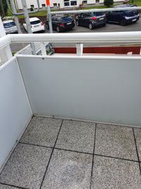 gereinigter Balkon